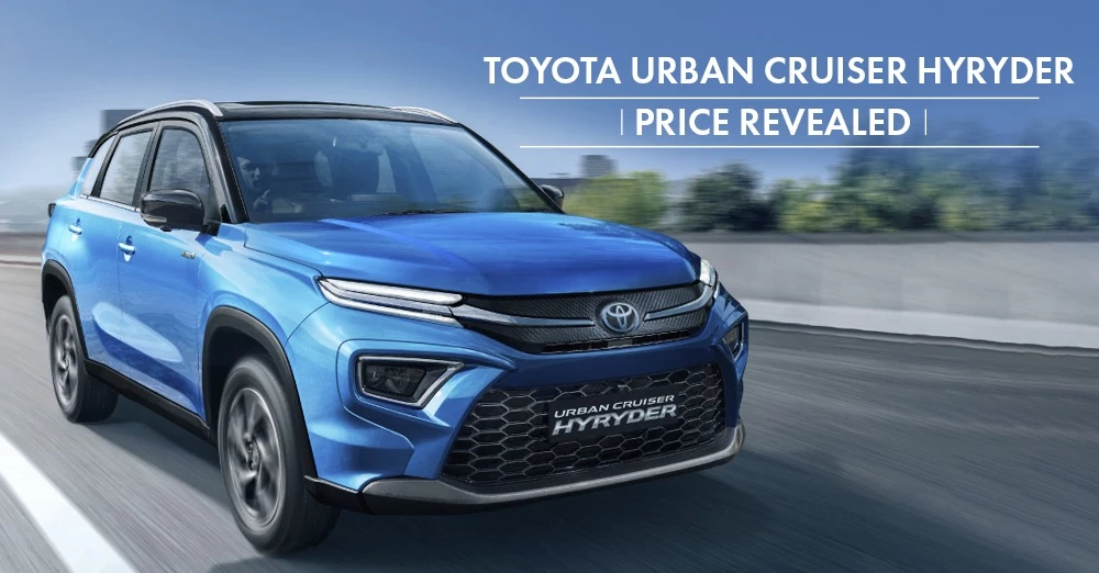 Toyota Urban Cruiser Hyryder All Variants Revealed
