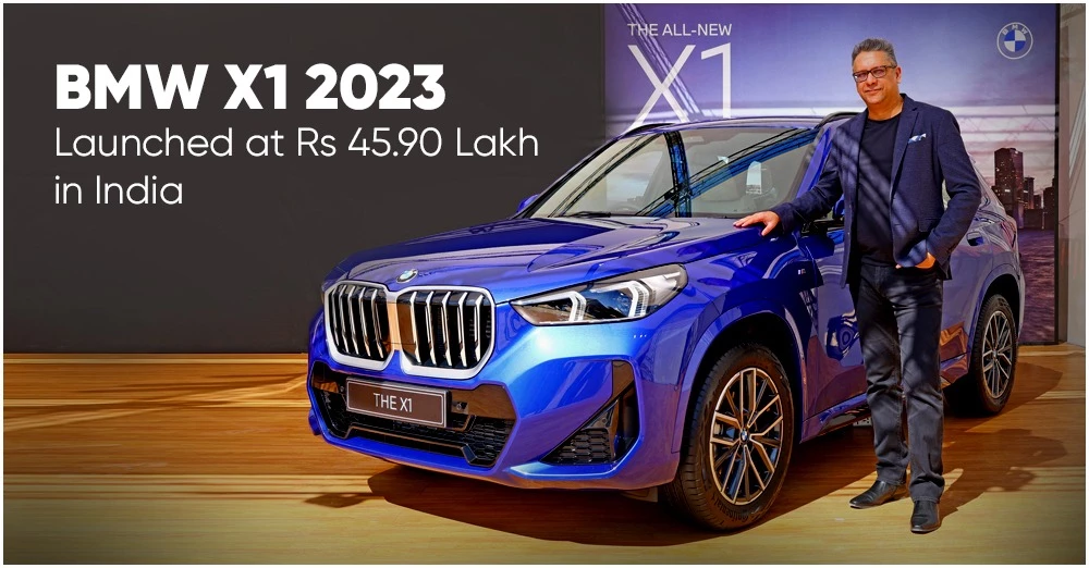 2023 BMW X1 Launched at Rs 45.90 Lakh in India