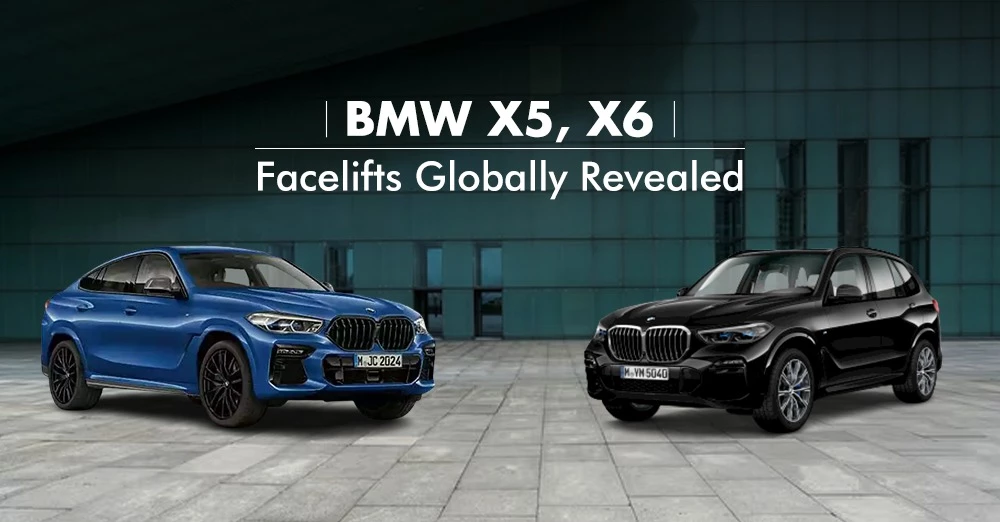  BMW X5, X6 Facelifts revelados a nivel mundial