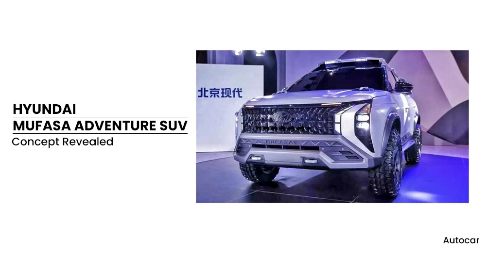 Hyundai Mufasa Adventure SUV Concept Revealed