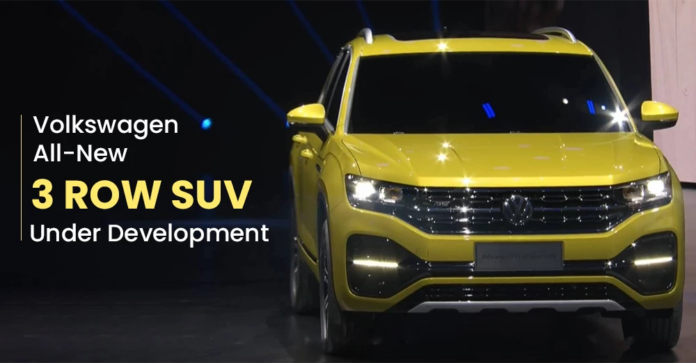 Volkswagen All-New 3-Row SUV Under Development