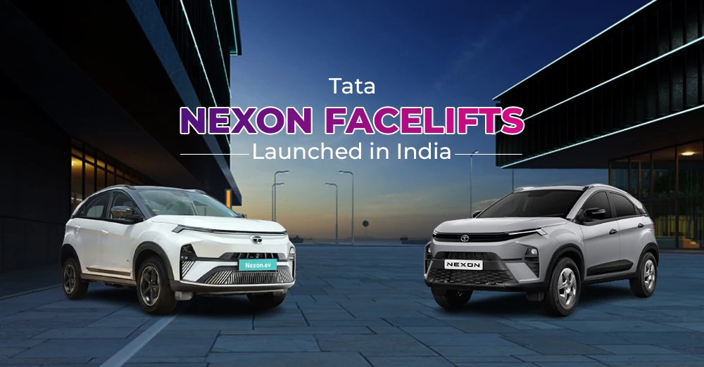 Tata Nexon and Tata Nexon.ev Facelifts Launched in India