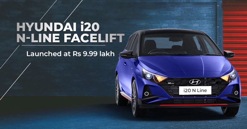 Hyundai i20 N Line Facelift Launched at Rs 9.99 Lakh