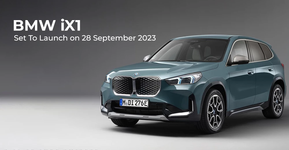 BMW iX1 Set to Launch on 28 September 2023 - CarLelo