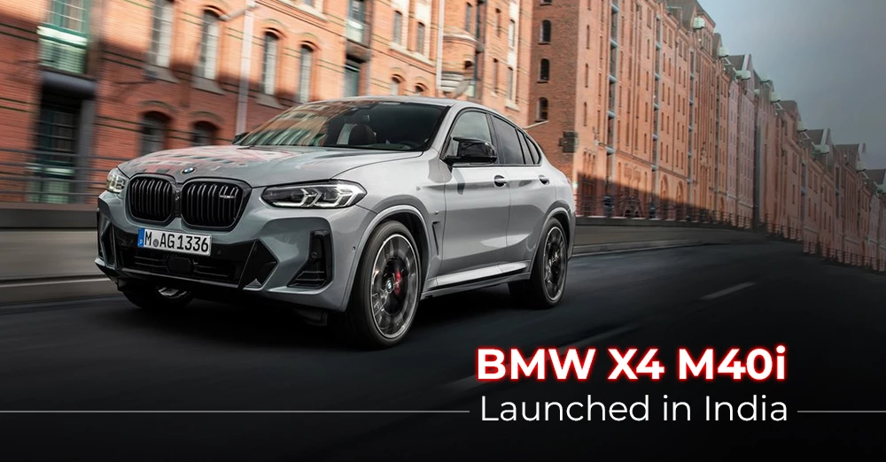 BMW X4 M40i Launched in India