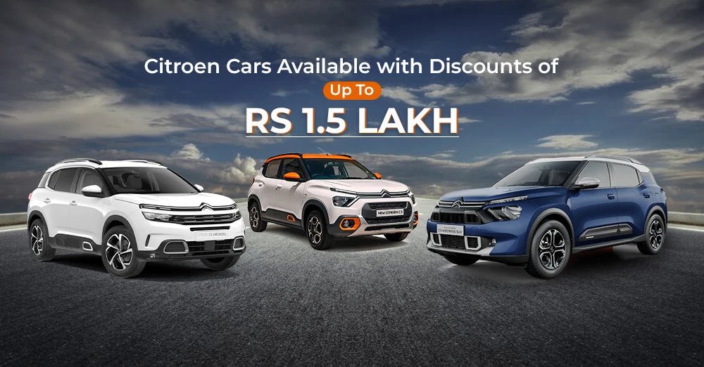Citroen Cars Available with Discounts of Up To Rs 1.5 Lakh