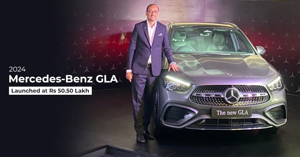 2024 Mercedes-Benz GLA Facelift Launched at Rs 50.50 Lakh
