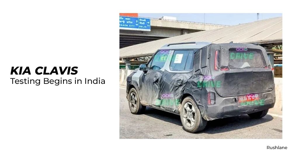 Kia Clavis Testing Begins in India