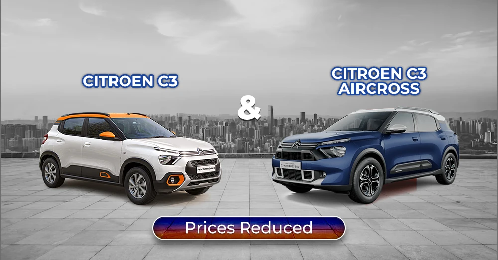 Citroen C3 and C3 Aircross Prices Reduced