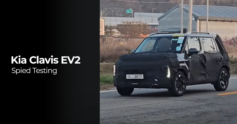 Kia Clavis Electric SUV (EV2) Spied Testing