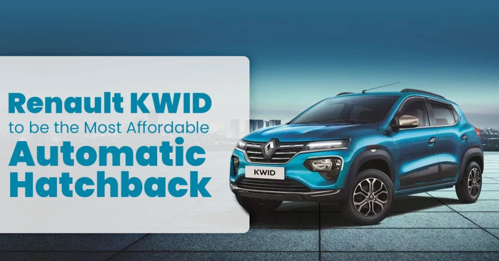  Renault KWID Most Affordable Automatic Hatchback in India