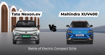Tata Nexon.ev vs Mahindra XUV400: Battle of Electric Compact SUVs