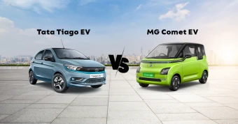 Tata Tiago EV Vs MG Comet EV - Which Car For First-Time Buyers?