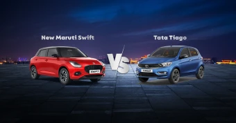 New Maruti Swift Vs Tata Tiago - Price, Specs & Features