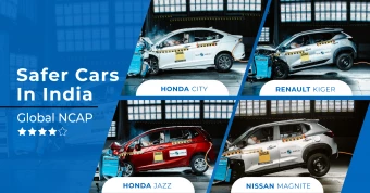 Honda City, Renault Kiger, Honda Jazz, Nissan Magnite Safer Cars in India: Global NCAP
