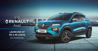 2022 Renault Kwid Launched at Rs 4.49 Lakhs in India