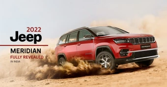 2022 Jeep Meridian Fully Revealed in India
