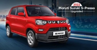 2022 Maruti Suzuki S-Presso Upgraded