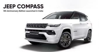 Jeep Compass 5th Anniversary Edition Launched in India