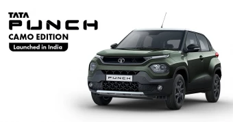 Tata Motors Launches the Punch CAMO Edition on its First Anniversary