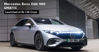 Mercedes Benz EQS 580 4MATIC Launched at Rs 1.55 Crore