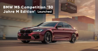 BMW M5 Competition ‘50 Jahre M Edition’ Launched at Rs 1.79 Crore