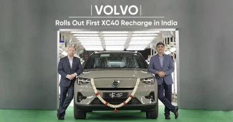 Volvo Rolls Out First XC40 Recharge in India