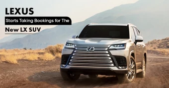 Lexus Starts Taking Bookings for The New LX SUV