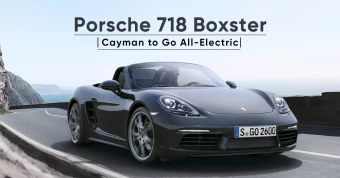 Porsche 718 Boxster, Cayman to Go All-Electric