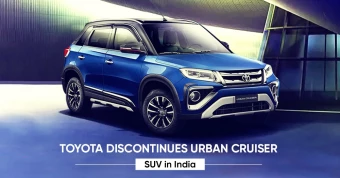 Toyota Discontinues Urban Cruiser SUV in India