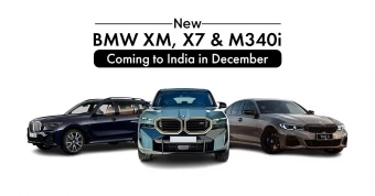 New BMW XM, X7 and M340i Coming to India in December