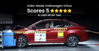 India-Made Volkswagen Virtus Scores 5-Stars in Latin NCAP Test