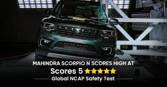 Mahindra Scorpio N Scores High at Global NCAP Safety Test