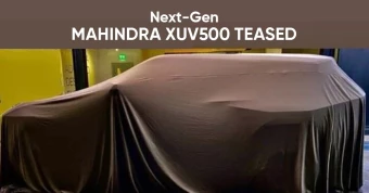 Next-Gen Mahindra XUV500 Teased
