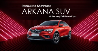 Renault to Showcase Arkana SUV at the 2023 Delhi Auto Expo