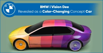 BMW i Vision Dee Revealed a Color Changing Concept Car