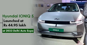 Hyundai IONIQ 5 Launched at Rs 44.95 lakh at 2023 Delhi Auto Expo