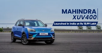 Mahindra XUV400 Launched in India at Rs 15.99 Lakh