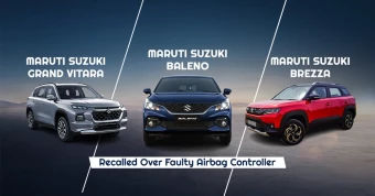 Maruti Suzuki Grand Vitara, Brezza, Baleno Recalled Over Faulty Airbag Controller