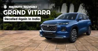 Maruti Suzuki Grand Vitara Recalled Again in India