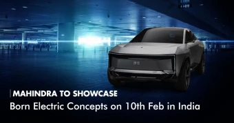 Mahindra to Showcase Born Electric Concepts on 10th Feb 2023 in India
