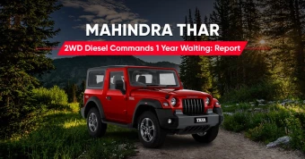Mahindra Thar RWD Commands Over 1 Year Waiting Period