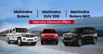 Mahindra Bolero, Bolero Neo and XUV300 February Discount Offers