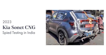 2023 Kia Sonet CNG Spied Testing in India