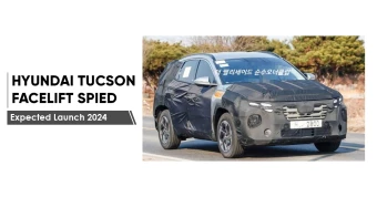 Hyundai Tucson Facelift Spied: Expected Launch 2024