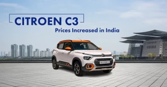 Citroen C3 Prices Increased in India