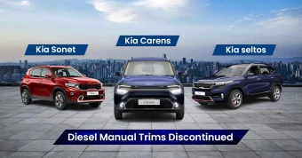 Kia Seltos, Carens, Sonet Diesel Manual Trims Discontinued