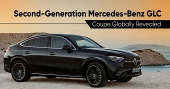 Second-Generation Mercedes-Benz GLC Coupe Globally Revealed