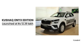 Škoda Kushaq Onyx Edition Launched at Rs 12.39 Lakh