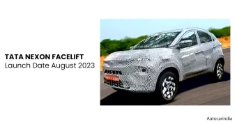 Tata Nexon Facelift Launch Date August 2023